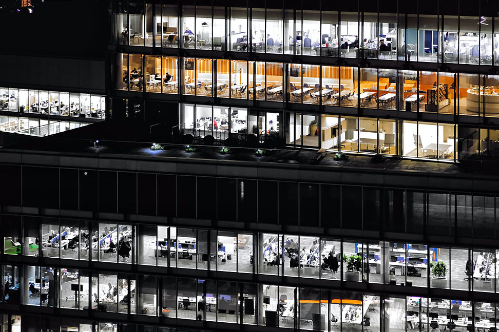 Office Building at Night