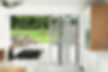 Kitchen with open patio doors in Louth