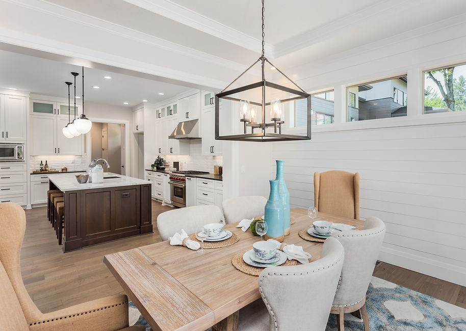 Dining Room and Kitchen Interior