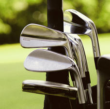 Golf Bag with Clubs