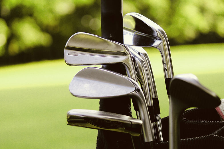 Golf Clubs Close-Up