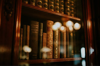 Antikes Bücherregal – Ansicht