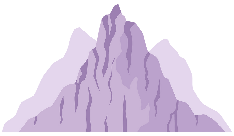 Purple Mountain Illustration
