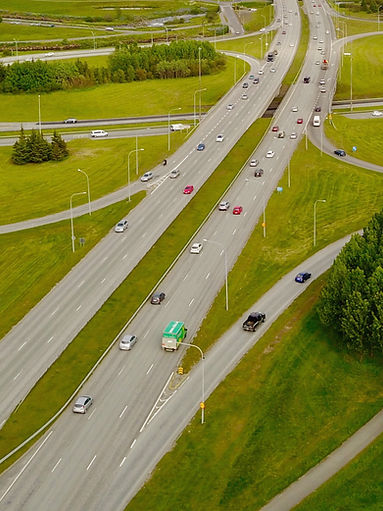 Aerial Highway View