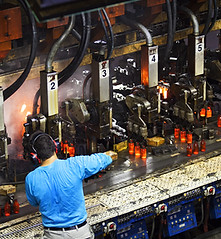 Glass Bottle Production