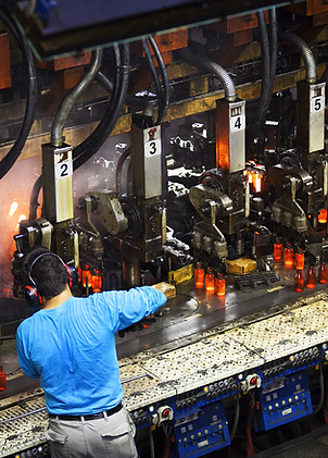 Glass Bottle Production