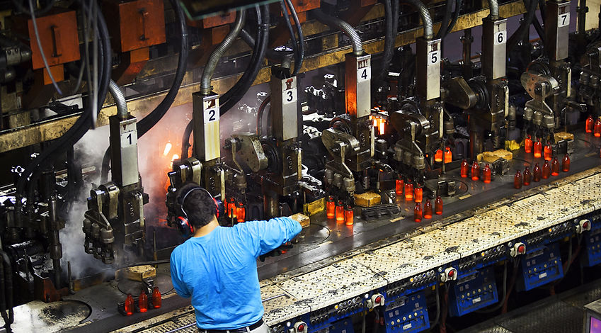 Glass Bottle Production