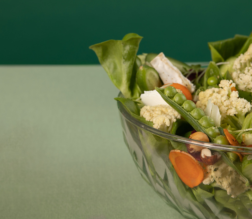 Salade de légumes frais