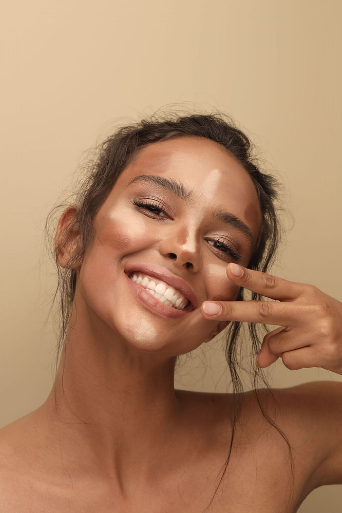 Smiling Woman Posing