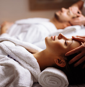 Massaggio alla testa