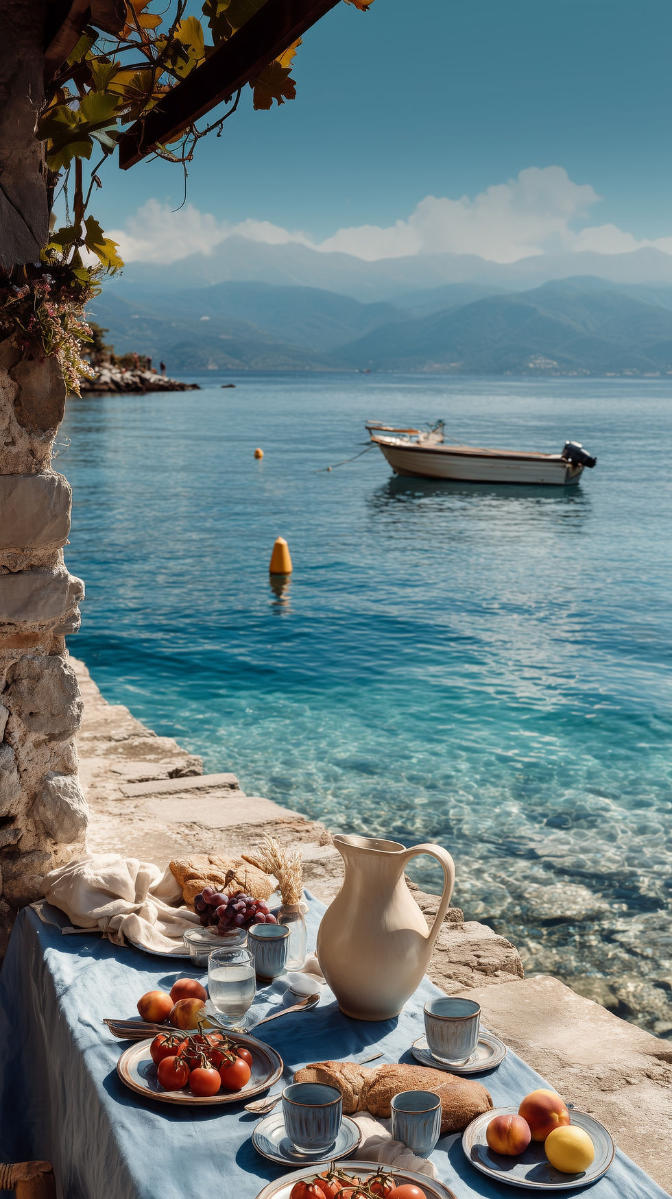 Seaside Table Setting