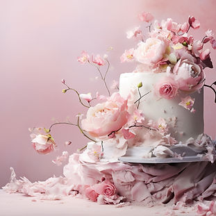 Floral Wedding Cake