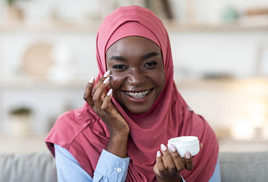 Applying Moisturizer