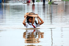 Flooded Street Scene
