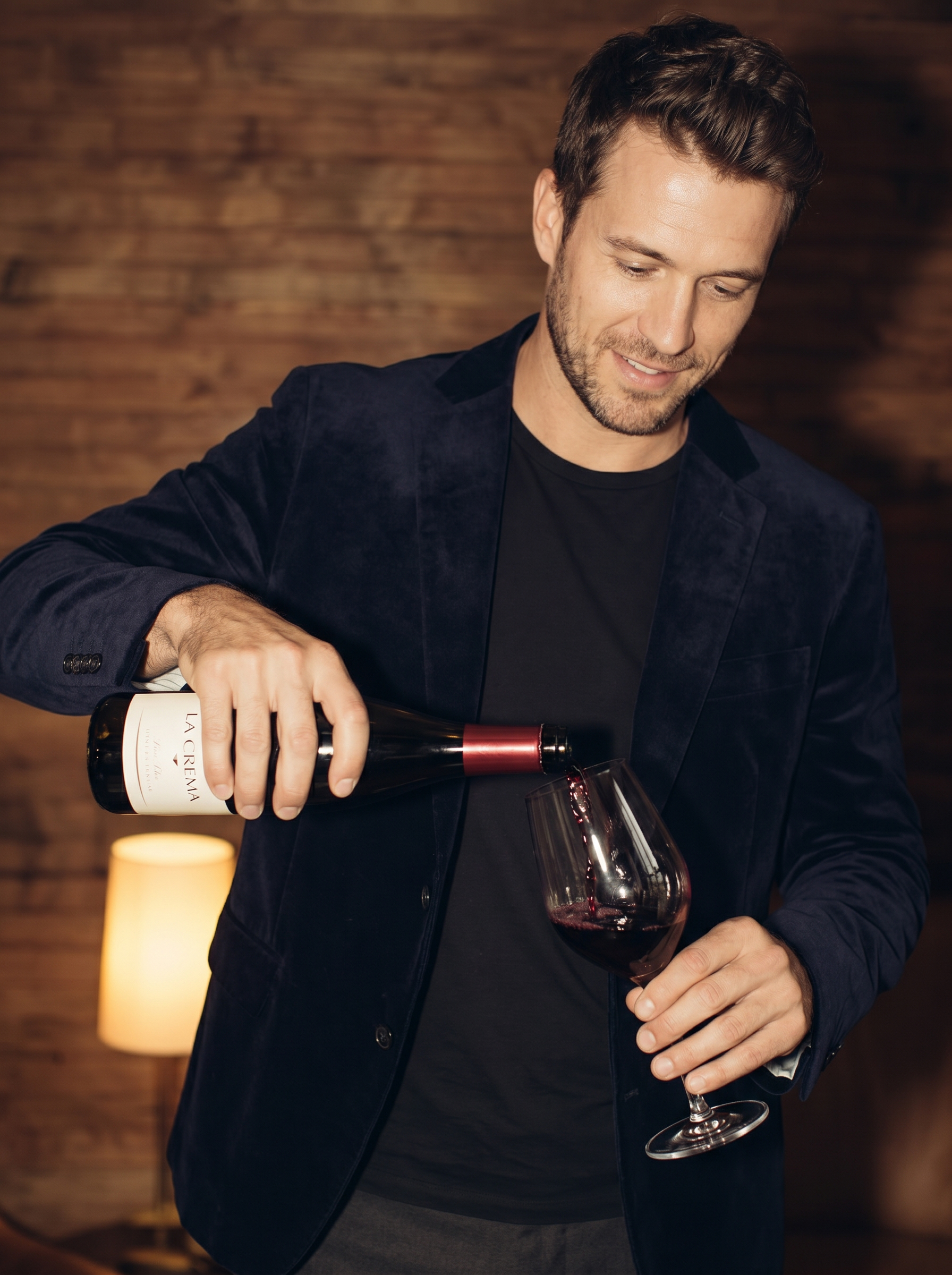 Man Pouring Wine