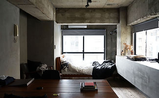 Minimalist Industrial Room