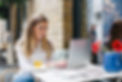 Woman working remotley as Rezometry Rep