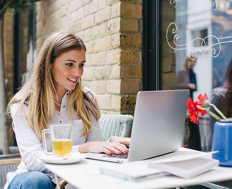 Working at a Cafe