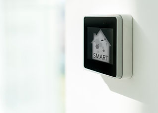 Digital device on wall for smart home functions