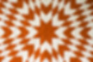 Orange and White Quilt