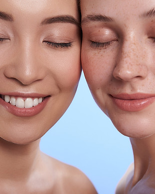 Smiling Women Closeup