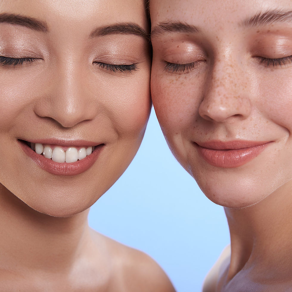 Smiling Women Closeup