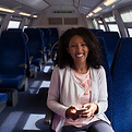 Happy Commuter