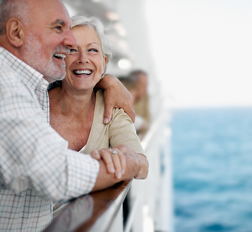 Couple on Cruise Ship