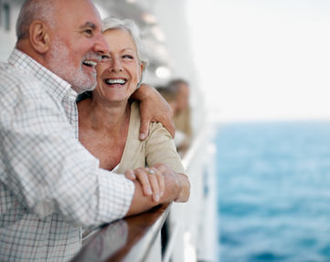 Couple on Cruise Ship