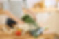 Woman Unloading Grocery