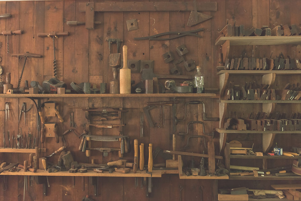 Vintage Tool Wall