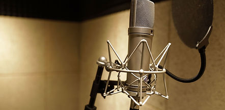 professional studio microphone suggesting clarity and confident voice expression