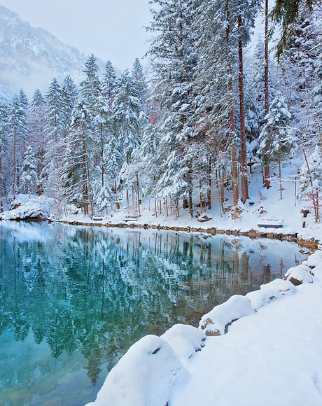 See im Winter
