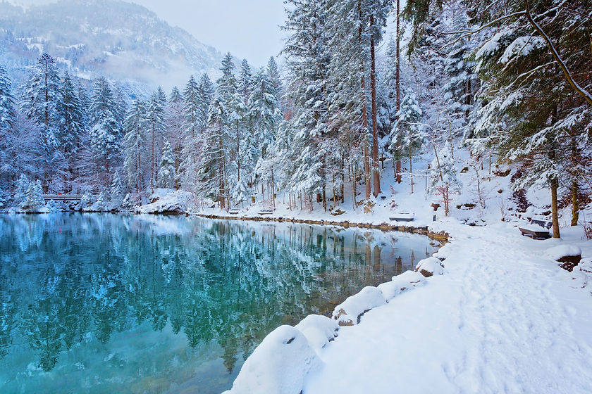 See im Winter