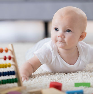 Cute Baby Crawling