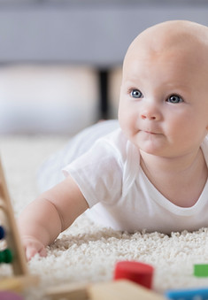 Cute Baby Crawling
