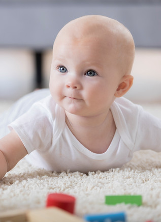 Cute Baby Crawling