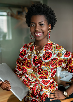Businesswoman with Laptop