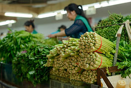 Vegetables on Display