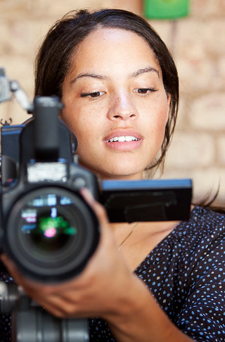 Woman with Camera