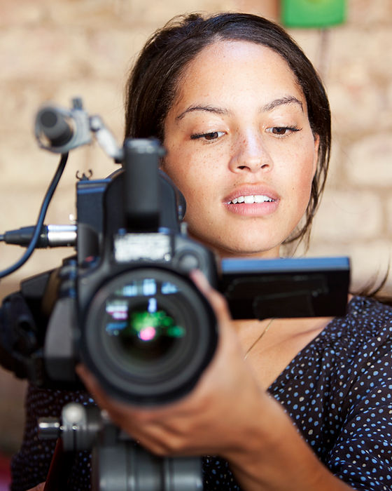 Woman with Camera