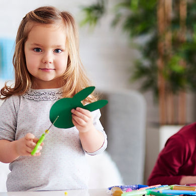 Children Crafting