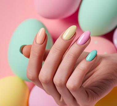 Pastel Manicure Design