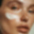 Woman Applying Skincare