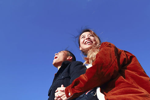 Joyful Outdoor Moment