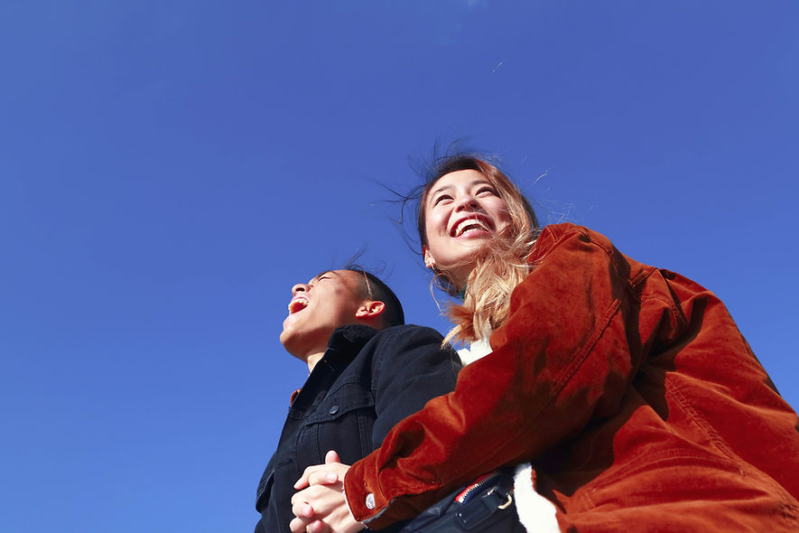 Joyful Outdoor Moment