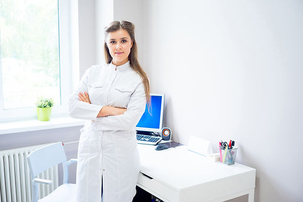 Doctor in a Clinic