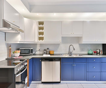 Brightly Lit Kitchen
