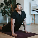 Man Practicing Yoga
