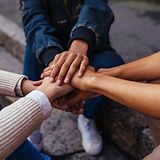 Hands Showing Unity